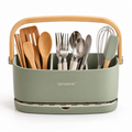 Usnorevia™ Portable Bamboo Utensil Caddy