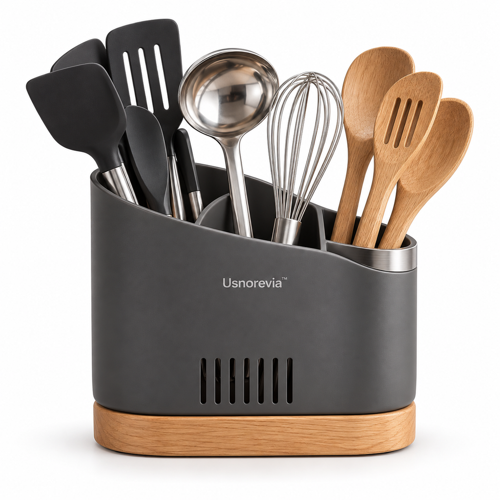 Usnorevia™ Ventilated Kitchen Utensil Caddy