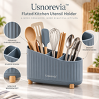 Usnorevia™ Fluted Kitchen Utensil Holder