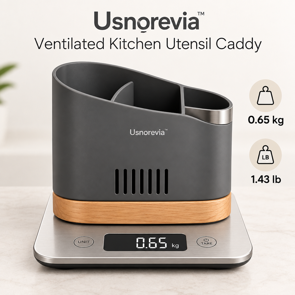 Usnorevia™ Ventilated Kitchen Utensil Caddy