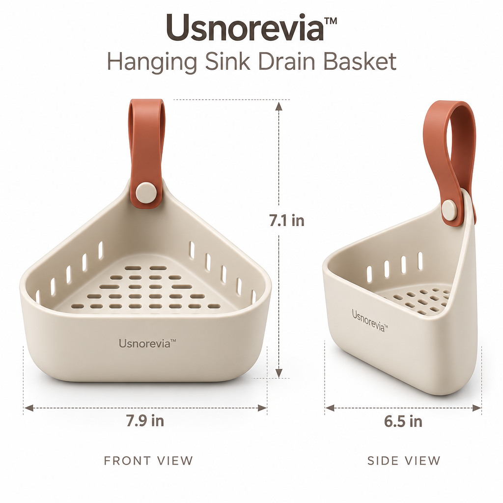 Usnorevia™ Hanging Sink Drain Basket