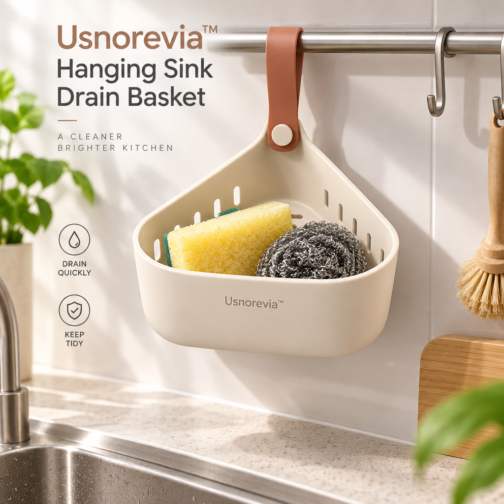 Usnorevia™ Hanging Sink Drain Basket