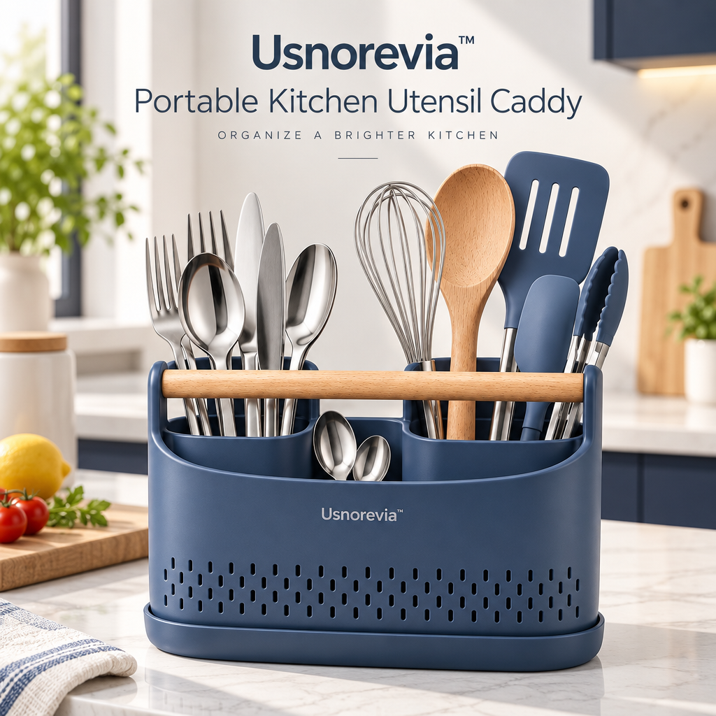 Usnorevia™ Portable Kitchen Utensil Caddy
