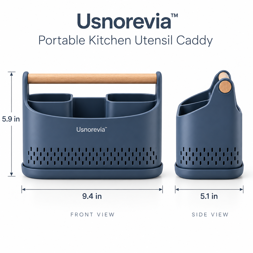 Usnorevia™ Portable Kitchen Utensil Caddy