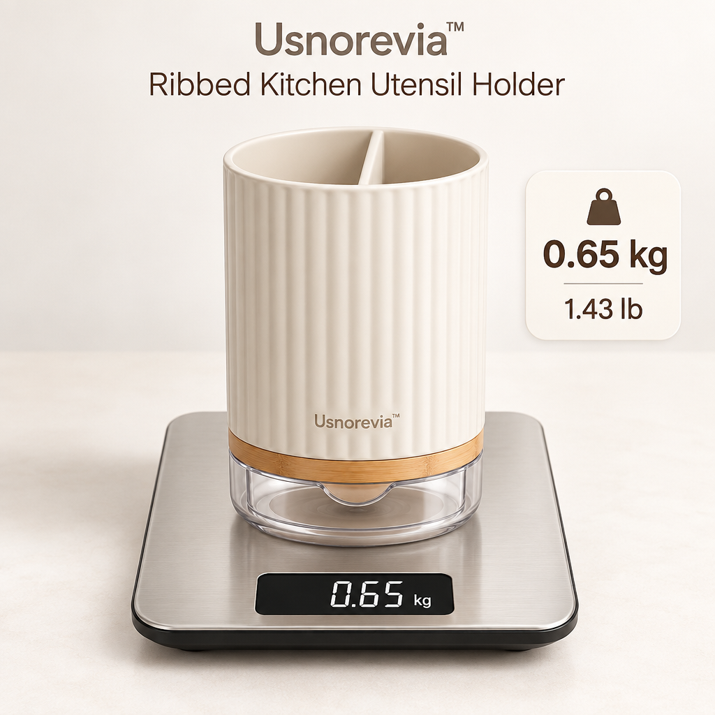 Usnorevia™ Ribbed Kitchen Utensil Holder