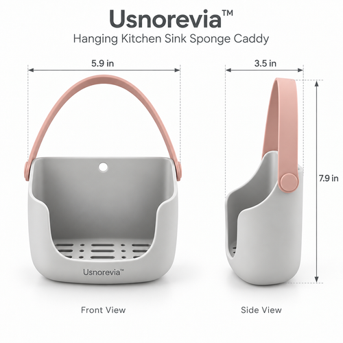 Usnorevia™ Hanging Kitchen Sink Sponge Caddy