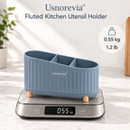 Usnorevia™ Fluted Kitchen Utensil Holder